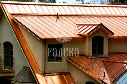 COPPER ROOF. KINDS, ADVANTAGES AND INSTALLATION OF COPPER ROOFS