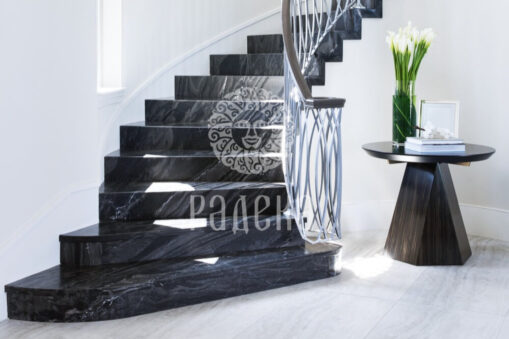 MANUFACTURING AND INSTALLATION OF STEPS AND STAIRS OF NATURAL STONE